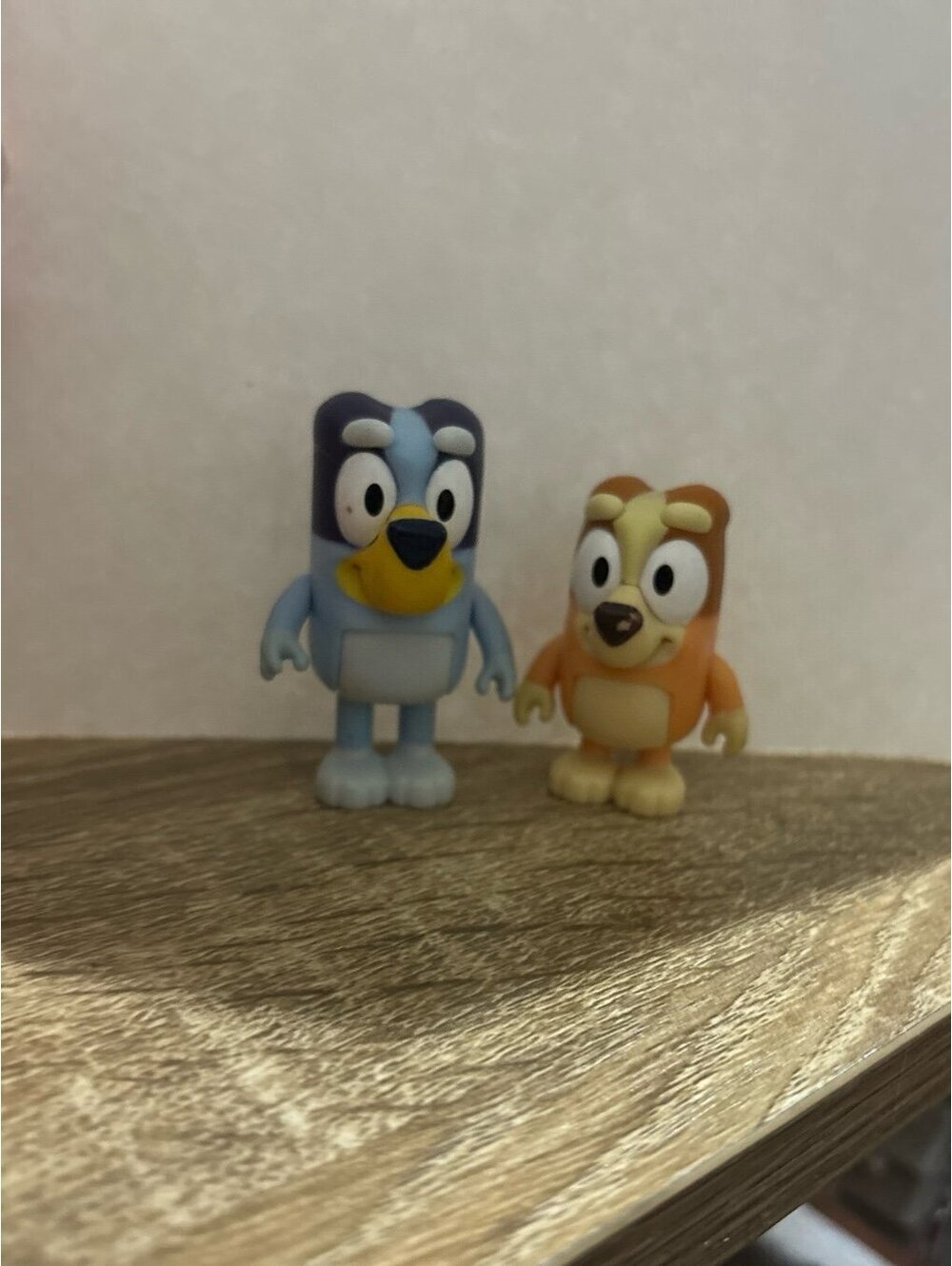 Bluey and Bingo figurines